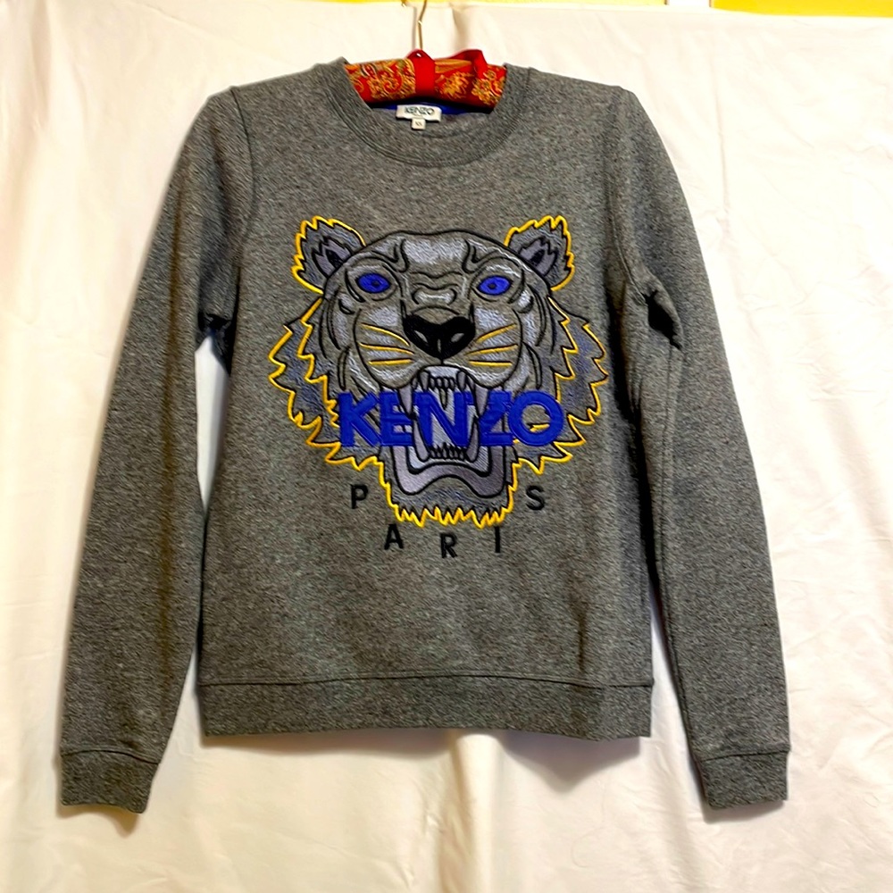 Women’s Tiger Kenzo Sweatshirt, Size XS